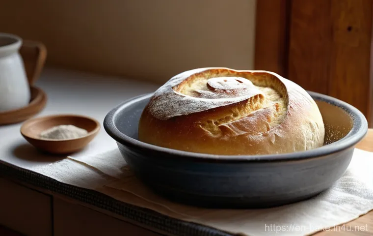 커스터드 크림빵 제조법 - **Prompt 1: "Silky Vanilla Custard in the Making"**
    A close-up, high-angle shot of a creamy, gol...